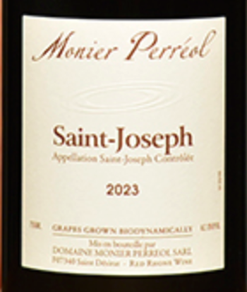 Domaine Monier Perreol St Joseph Rouge 2023